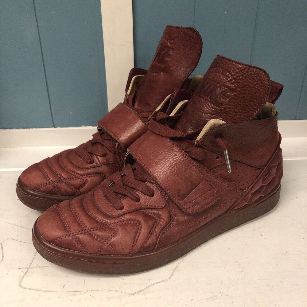 NikeLab Tiempo Vetta TEAM RED Sz 8.5 100% Authentic Nike 840482 600 RETAIL $250